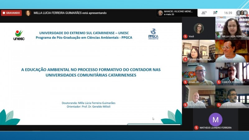 Defesa P�blica de Tese - Milla L�cia Ferreira Guimar�es