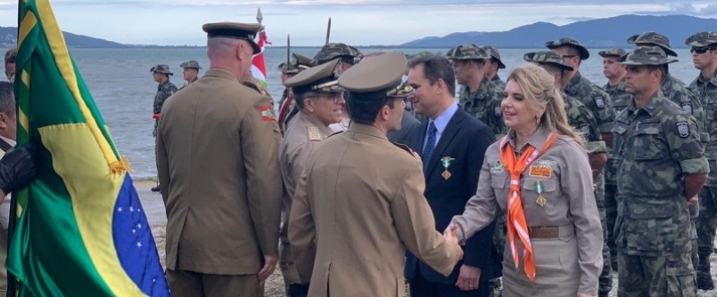 Coordenadora do Museu de Zoologia recebe homenagem da Polcia Militar Ambiental