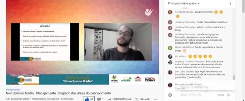 Bolsistas do Programa de Educao Superior para o Desenvolvimento Regional evidenciam suas contribuies para o novo Ensino Mdio