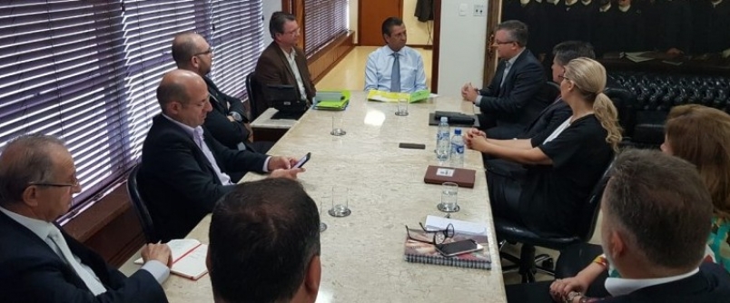 Reitora participa de encontros na Alesc com reitores do Sistema Acafe