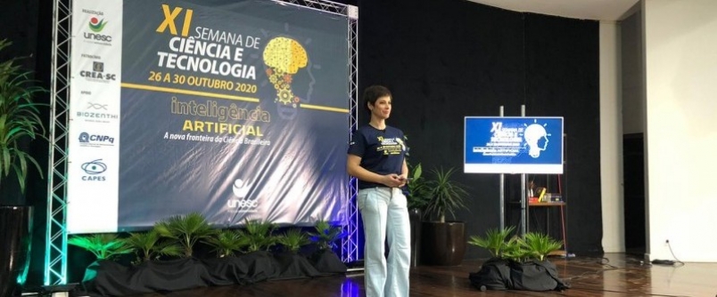 Semana de Cincia e Tecnologia da Unesc  aberta com discusso sobre o papel da Inteligncia Artificial no futuro do trabalho