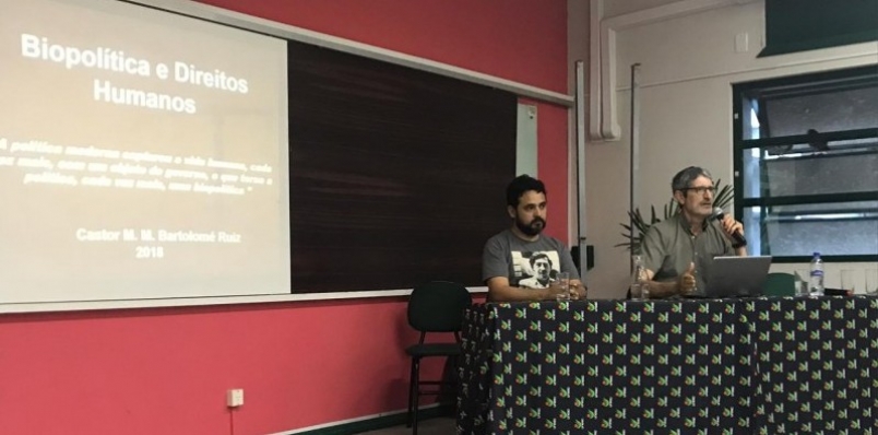 Seminrio de Filosofia e Sociedade da Unesc encerra com palestra de Castor M. M. Bartolom Ruiz