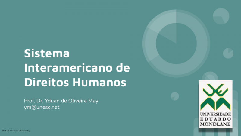 PROFESSOR DO PPGD  VISITANTE EM UNIVERSIDADE MOAMBICANA