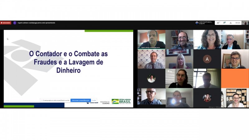 O CONTADOR E O COMBATE �S FRAUDES E A LAVAGEM DE DINHEIRO