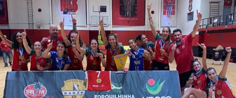 Equipe de vlei feminino apoiada pela Unesc vence campeonato brasileiro Sub-20