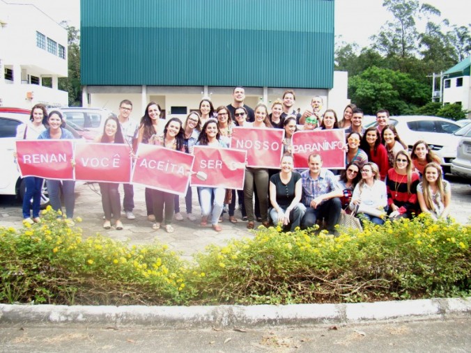 Renan Ceretta ser� o Paraninfo da turma 001 do curso de Odontologia.