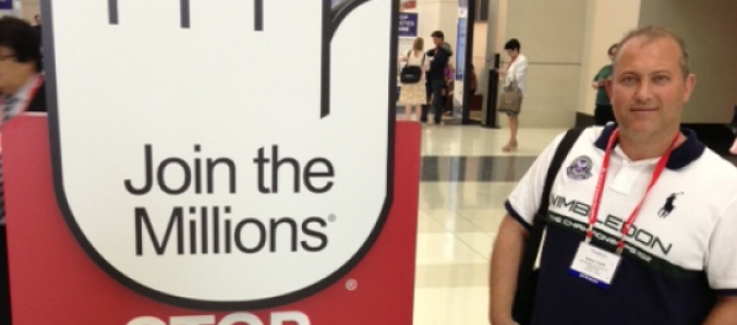 Prof. Carlos Andr� Tonelli est� participando do congresso da Associa��o Americana de Diabetes