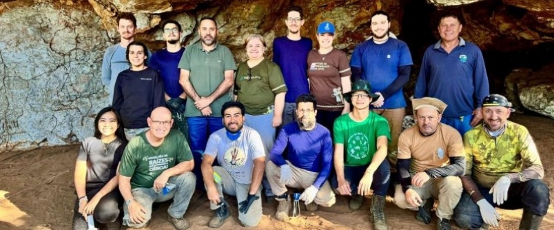 Pesquisadores da Unesc participam de pesquisa internacional no Programa Trilha Rupestre