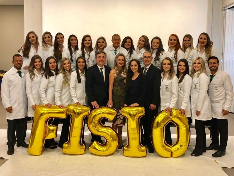 FOTO DOS FORMANDOS DO CURSO DE FISIOTERAPIA 2018-02