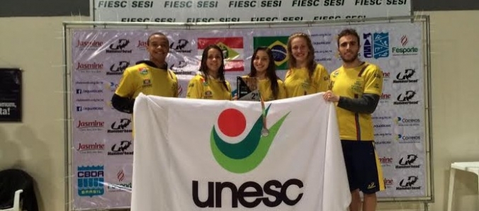 Unesc conquista sete medalhas de ouro e quatro de bronze nos JUCs