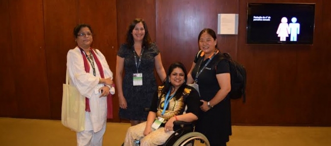 Professora representa Brasil e Universidade em evento internacional