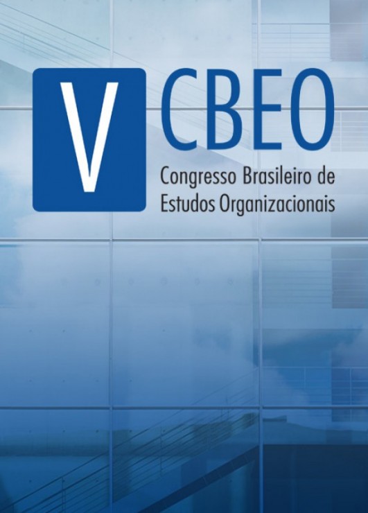 V CONGRESSO BRASILEIRO DE ESTUDOS ORGANIZACIONAIS - CBEO