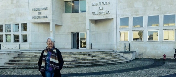 Professora Giani realiza Ps-doutorado na Universidade de Lisboa