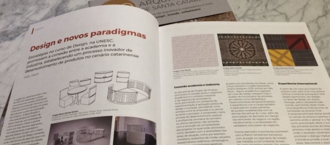 Curso de Design participa de Anu�rio de Arquitetura e Urbanismo 2018