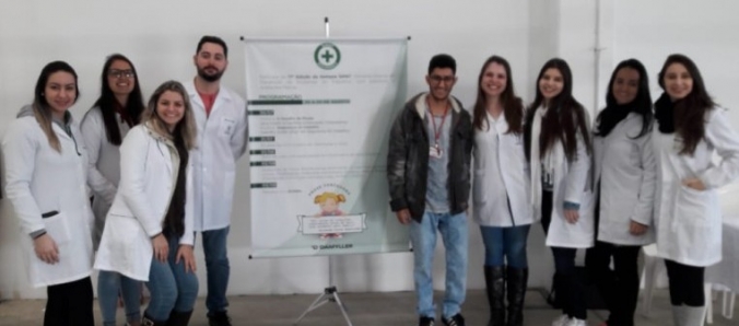 A��o externa do NUPAC-ST na empresa Damyller Jeans em Crici�ma � SC
