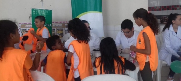 A��o comunit�ria no Bairro Santa Luzia