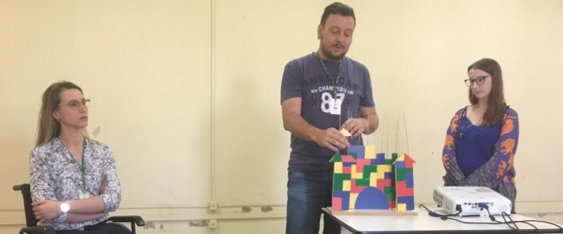 Projeto Observat�rio Acess�vel encerra atividades do semestre em Morro da Fuma�a