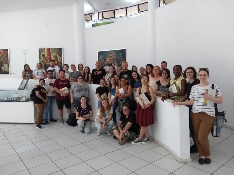 Visita ao Museu Willy Zumblick em Tubar�o/SC.