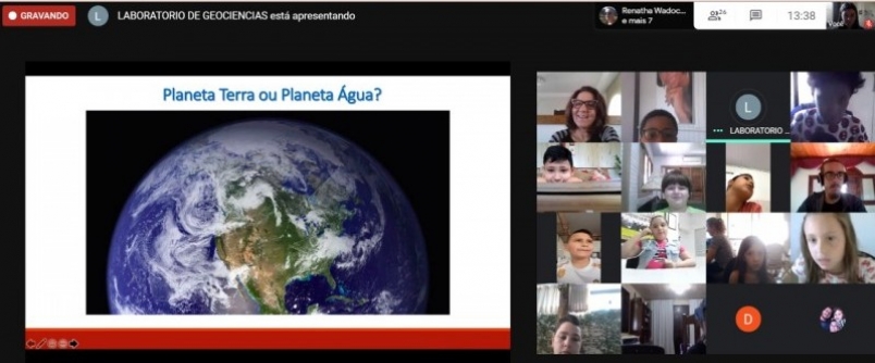 Dia de aprender sobre o planeta Terra no Col�gio Unesc