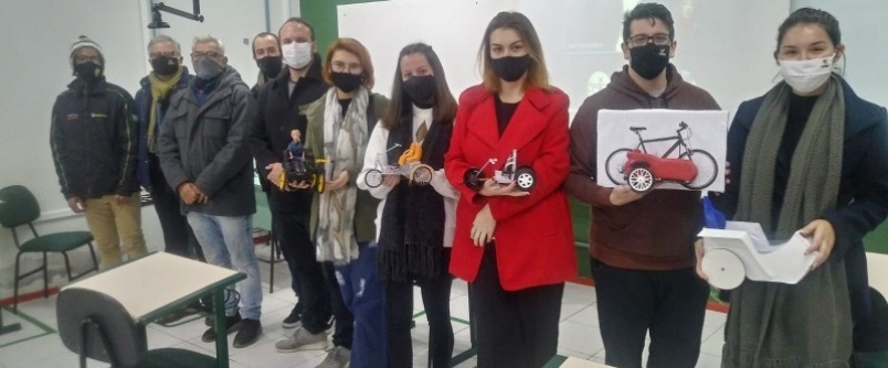 Alunos de Design apresentam propostas de veculos para cicloturismo