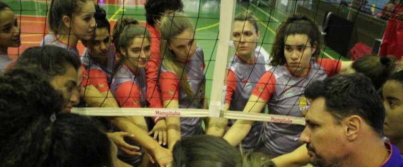 Time de voleibol feminino sub-20 do Mampituba/Empresas Radar/Forquilhinha/Unesc estreia neste sbado no Campeonato Catarinense