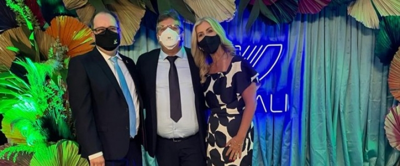 Unesc marca presen�a na posse do reitor da Univali