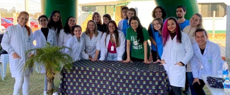 Ermo  contemplado com a Ao Comunitria dos acadmicos de sade da Unesc