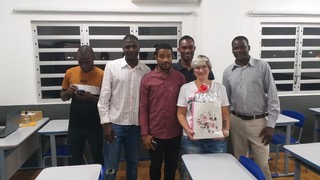 Escola de Idiomas da Unesc conclui aulas de Portugus para migrantes em Cocal do Sul