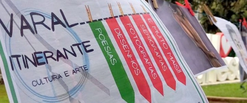 Varais itinerantes no campus da Unesc ajudam a promover artistas locais