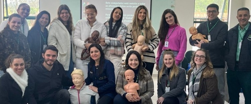 Colaboradores da Unesc participam de capacitao sobre primeiros-socorros