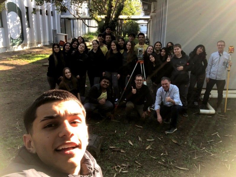 Visita alunos do curso Tcnico em Edificaes do CEDUP