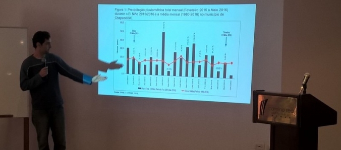 Estudante de Geografia da Unesc apresenta trabalho na Bol�via