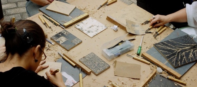 Inscri��es abertas para Oficina de Xilogravura do Arte na Escola